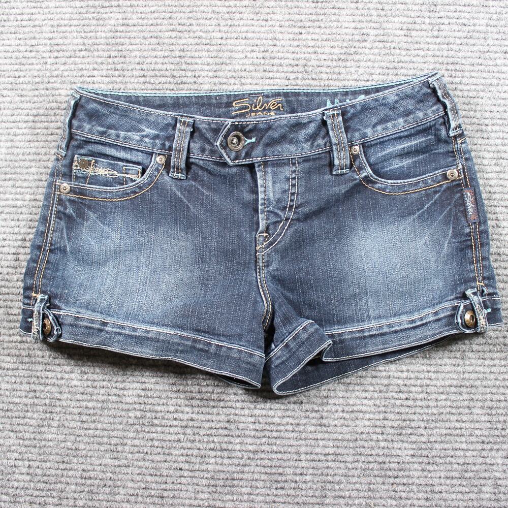 Silver Jeans Women's Blue Denim Shorts